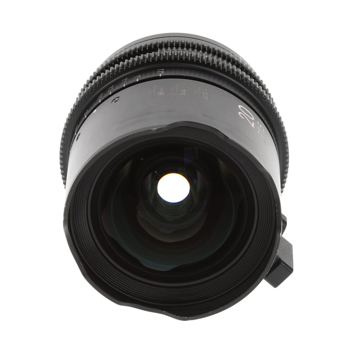 【中古品】SIGMA 934088 FF High Speed Prime Line(20mm/T1.5 FF/EFマウント/メートル表記)