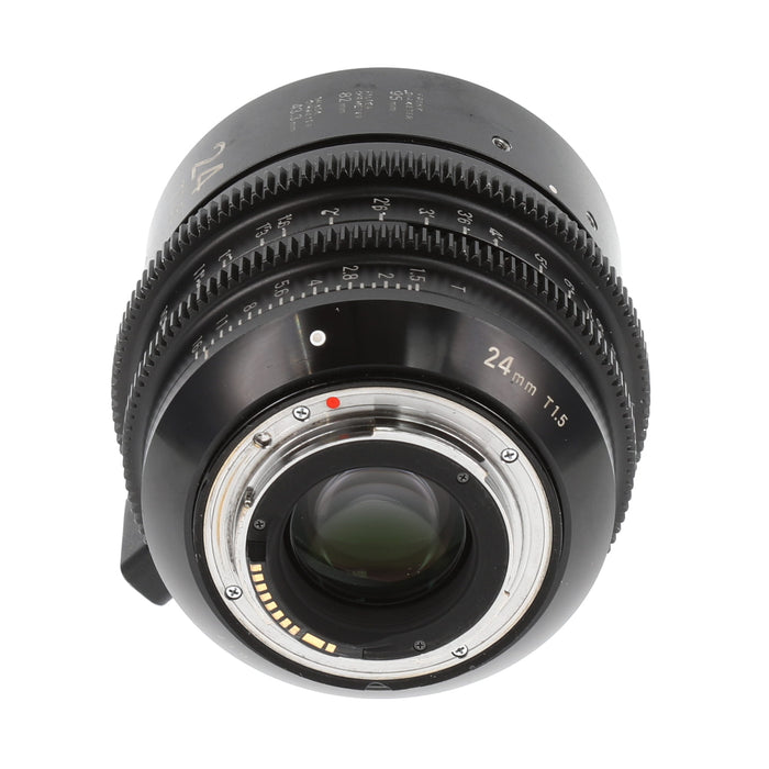 【中古品】SIGMA 401665 FF High Speed Prime Line(24mm/T1.5 FF/EFマウント/フィート表記)