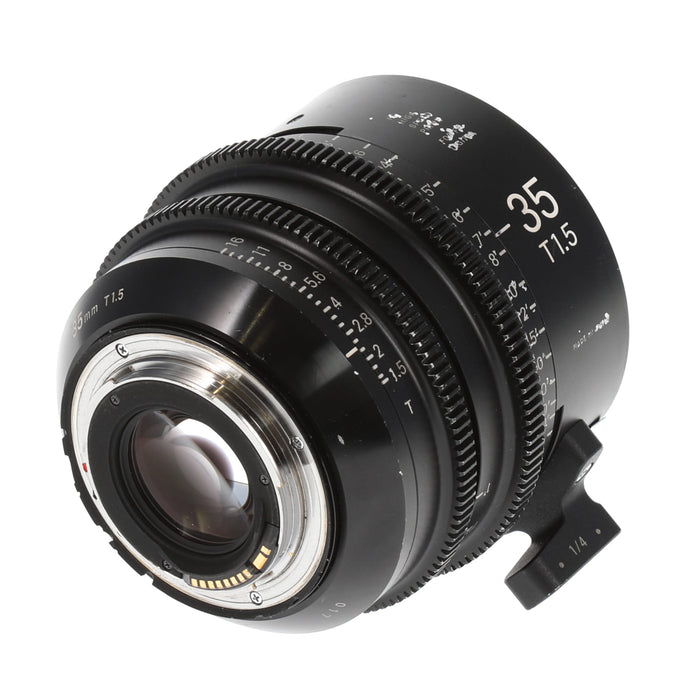 【中古品】SIGMA 340667 FF High Speed Prime Line(35mm/T1.5 FF/EFマウント/フィート表記)
