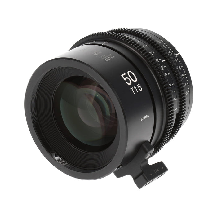 【中古品】SIGMA 311667 FF High Speed Prime Line(50mm/T1.5 FF/EFマウント/フィート表記)