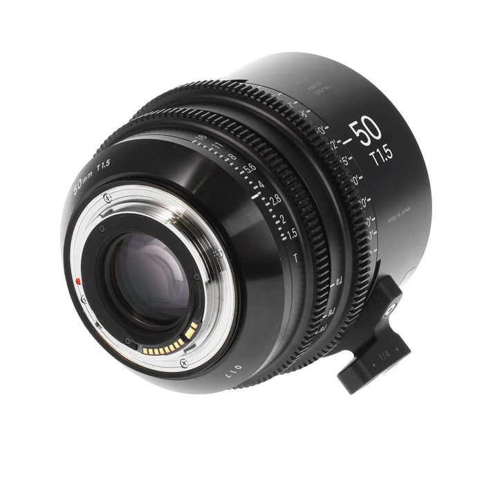 【中古品】SIGMA 311667 FF High Speed Prime Line(50mm/T1.5 FF/EFマウント/フィート表記)
