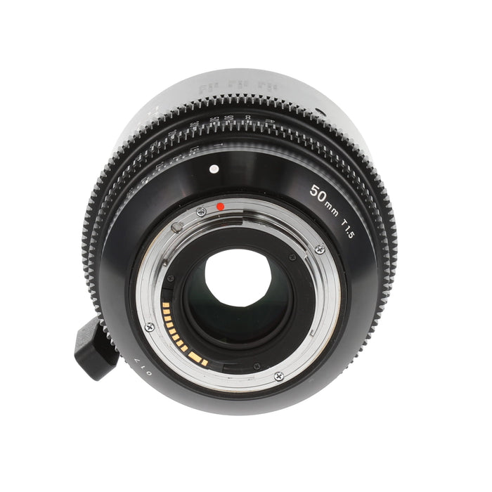 【中古品】SIGMA 311667 FF High Speed Prime Line(50mm/T1.5 FF/EFマウント/フィート表記)
