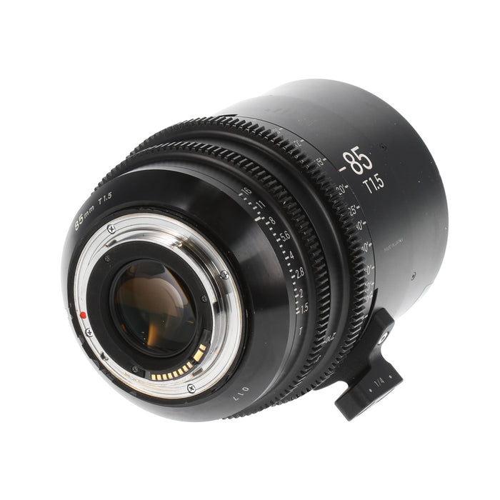【中古品】SIGMA 321666 FF High Speed Prime Line(85mm/T1.5 FF/EFマウント/フィート表記)