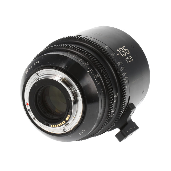 【中古品】SIGMA 240660 FF High Speed Prime Line(135mm/T2 FF/EFマウント/フィート表記)