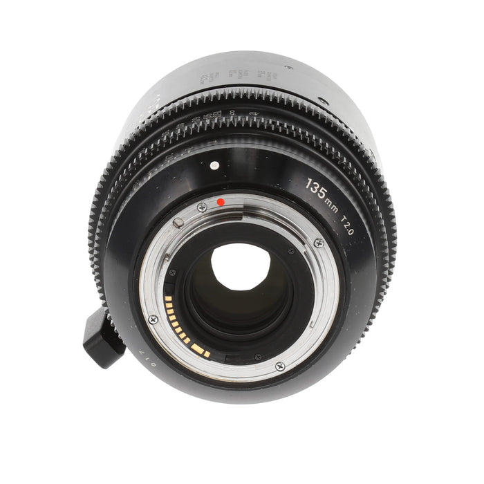 【中古品】SIGMA 240660 FF High Speed Prime Line(135mm/T2 FF/EFマウント/フィート表記)