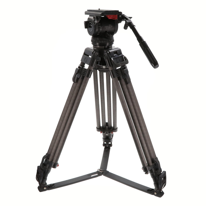 【中古品】Sachtler VIDEO20P + ENG2CF HD ビデオ三脚