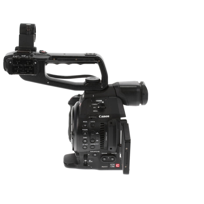 【中古品】Canon EOS C100MK2 デジタルシネマカメラ ボディー(EFマウント) EOS C100 Mark II