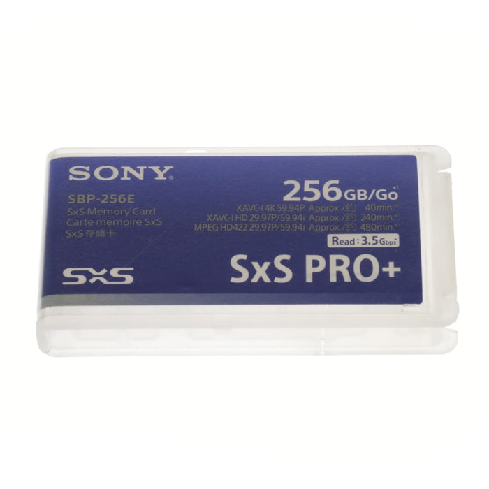 【中古品】SONY SBP-256E SxS PRO+ メモリーカード 256GB