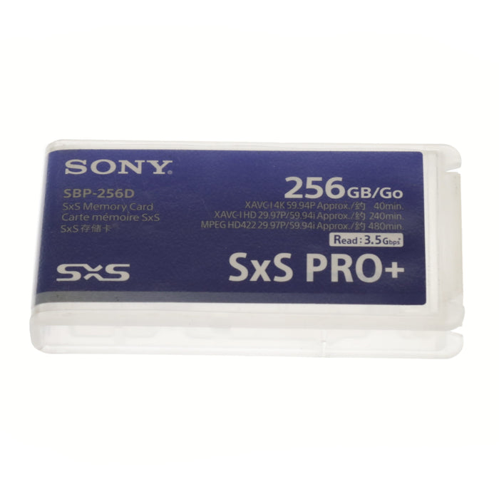 【中古品】SONY SBP-256E SxS PRO+ メモリーカード 256GB