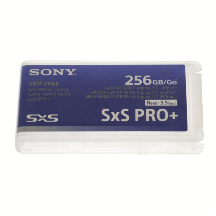 【中古品】SONY SBP-256E SxS PRO+ メモリーカード 256GB
