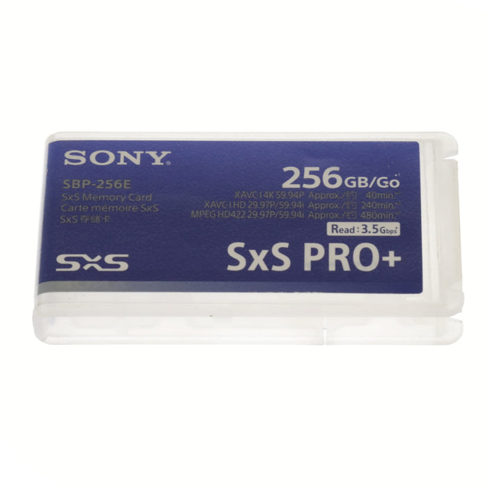 【中古品】SONY SBP-256E SxS PRO+ メモリーカード 256GB
