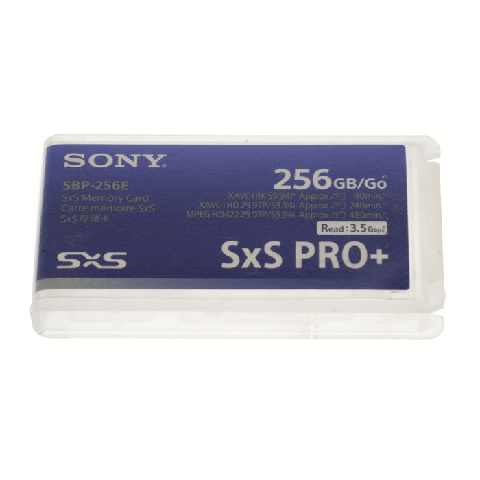 【中古品】SONY SBP-256E SxS PRO+ メモリーカード 256GB