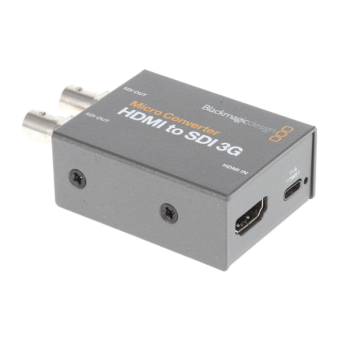 【中古品】BlackmagicDesign CONVCMIC/HS03G/WPSU Micro Converter HDMI to SDI 3G PSU(パワーサプライ付属)