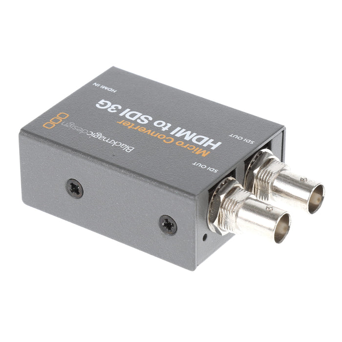 【中古品】BlackmagicDesign CONVCMIC/HS03G/WPSU Micro Converter HDMI to SDI 3G PSU(パワーサプライ付属)