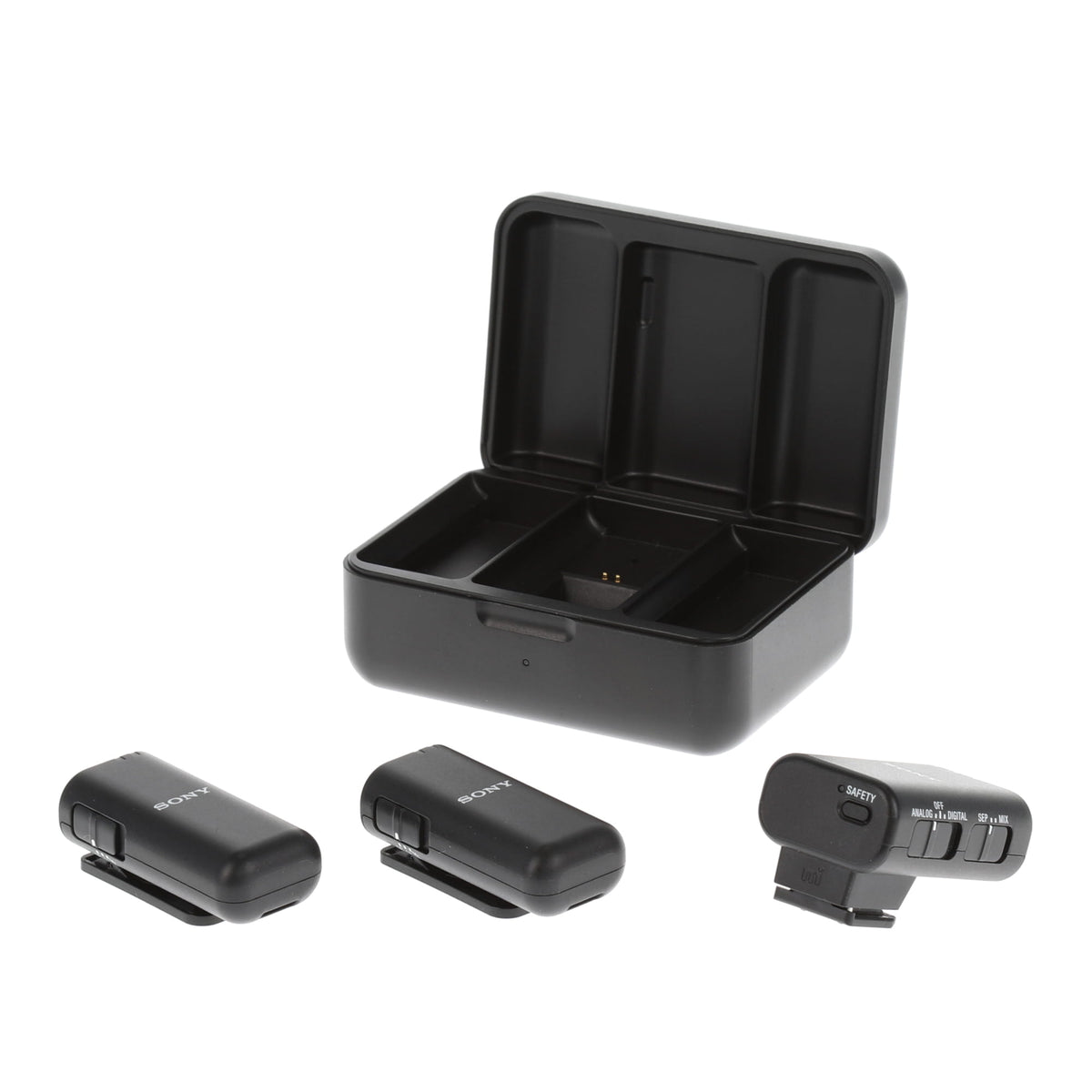 極美品】SONY ワイヤレスマイク ECM-W3 付属品完備（使用5回のみ