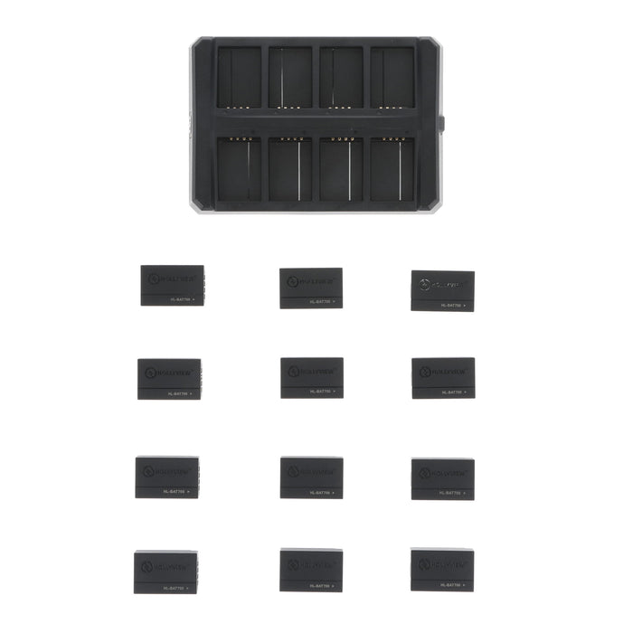 【中古品】Hollyland SOLIDCOM C1-6S 同時通話ワイヤレスインターカムヘッドセットシステム(6人用)