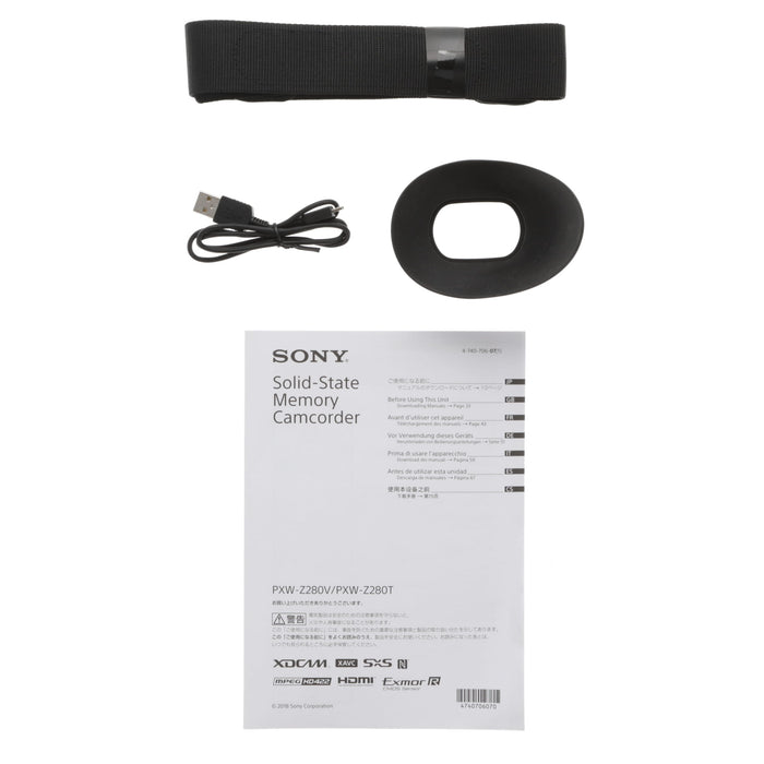 【中古品】SONY PXW-Z280 XDCAMメモリーカムコーダー