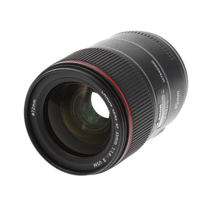 【中古品クリアランスセール】【中古品】Canon EF3514L2 標準単焦点レンズ EF35mm F1.4L II USM