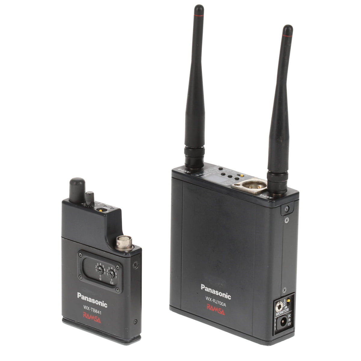 中古品】RAMSA WX-RJ700A ＋ WX-TB841 800MHz帯ENG/EFPワイヤレス