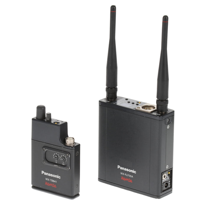【中古品】RAMSA WX-RJ700A ＋ WX-TB841 800MHz帯ENG/EFPワイヤレス送受信機セット