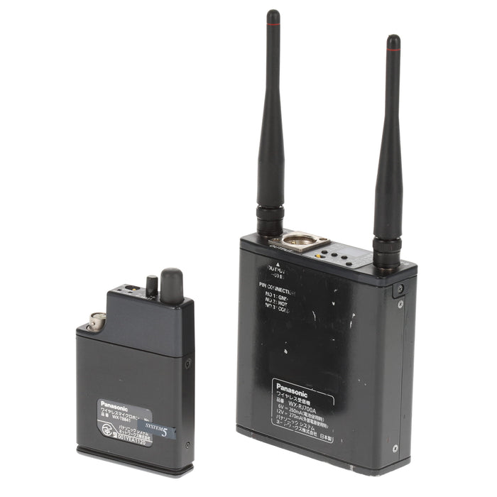 【中古品】RAMSA WX-RJ700A ＋ WX-TB841 800MHz帯ENG/EFPワイヤレス送受信機セット