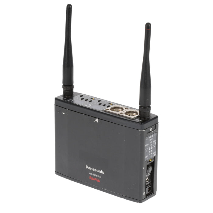 【中古品】RAMSA WX-RJ800 800MHz帯ENG/EFPデュアルチャンネル型ワイヤレス受信機