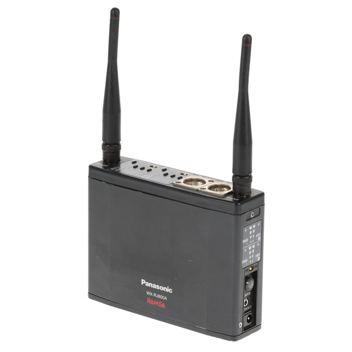 【中古品】RAMSA WX-RJ800 800MHz帯ENG/EFPデュアルチャンネル型ワイヤレス受信機
