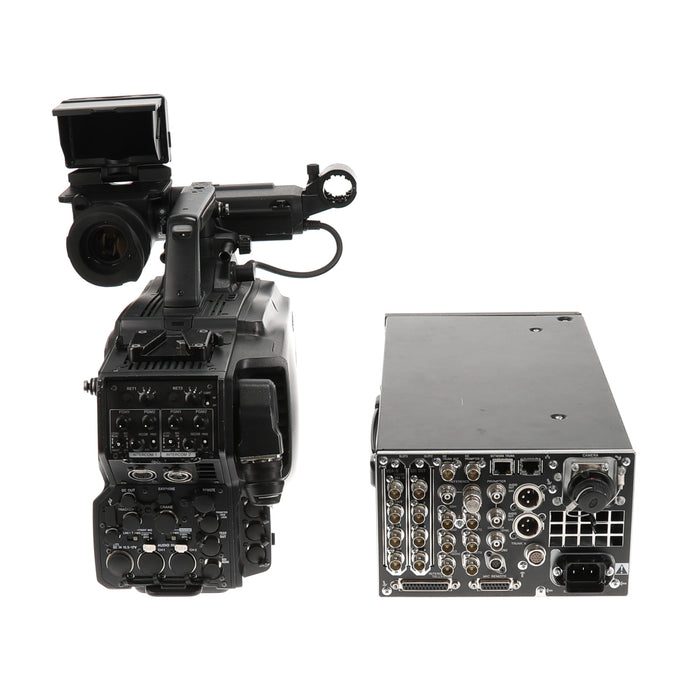 【中古品】SONY HDC-4300/T + HDCU-2500/T + BPU-4000 + RCP-1501 マルチフォーマットポータブルカメラ ＋ カメラコントロールユニット ＋ ベースバンドプロセッサーユニット