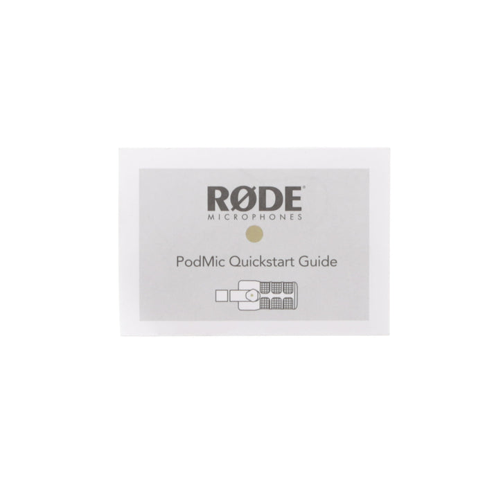 【中古品】RODE PODMIC ダイナミックポッドキャストマイクロフォン