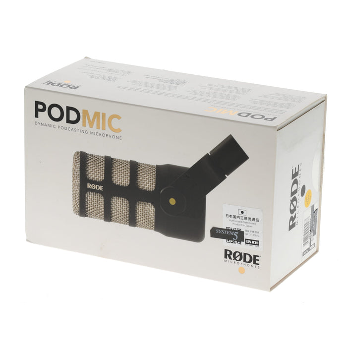 【中古品】RODE PODMIC ダイナミックポッドキャストマイクロフォン