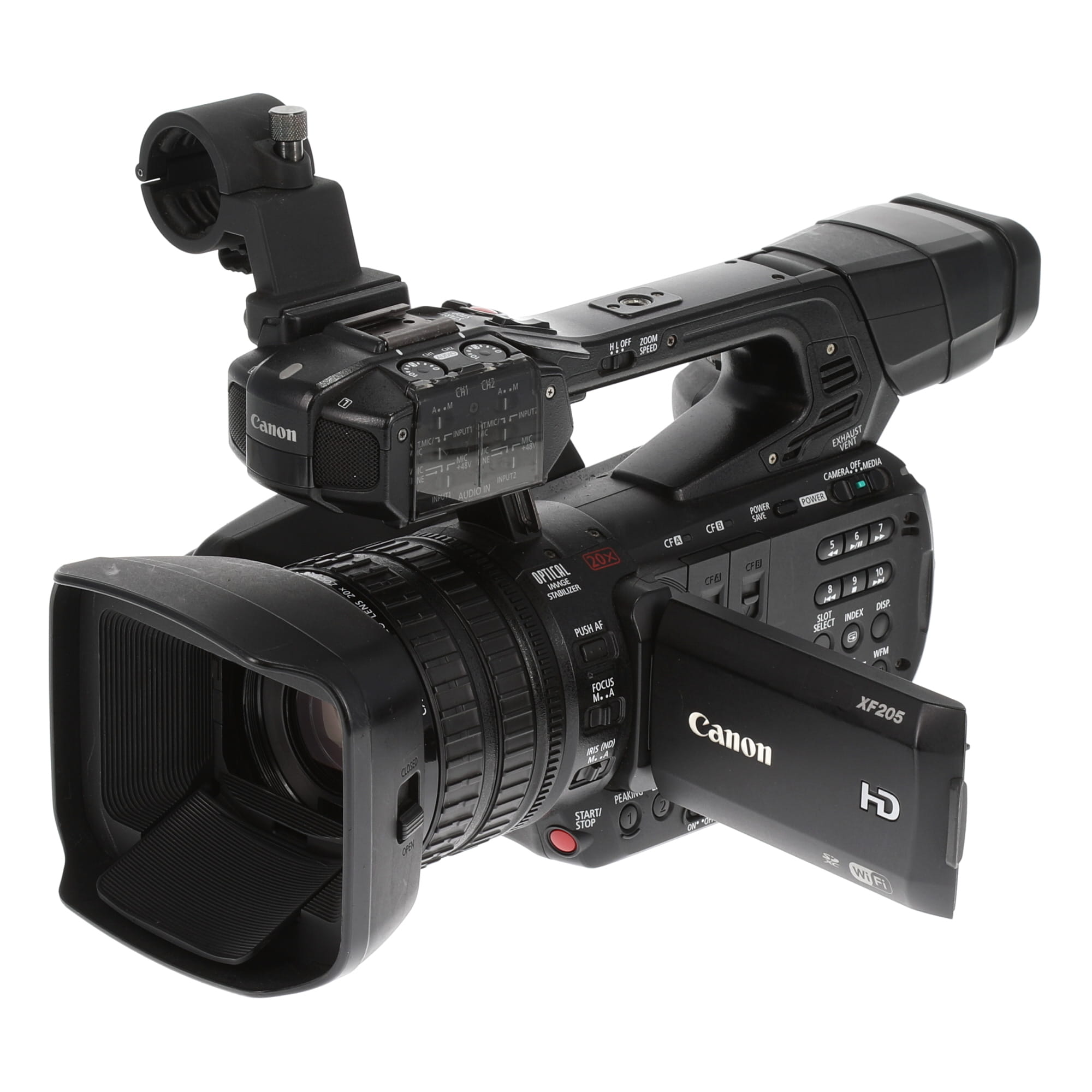 中古品】Canon XF205 業務用フルHDビデオカメラ - 業務用撮影・映像