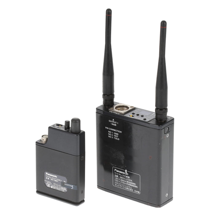 【中古品】RAMSA WX-RJ700A ＋ WX-TB841 800MHz帯ENG/EFPワイヤレス送受信機セット