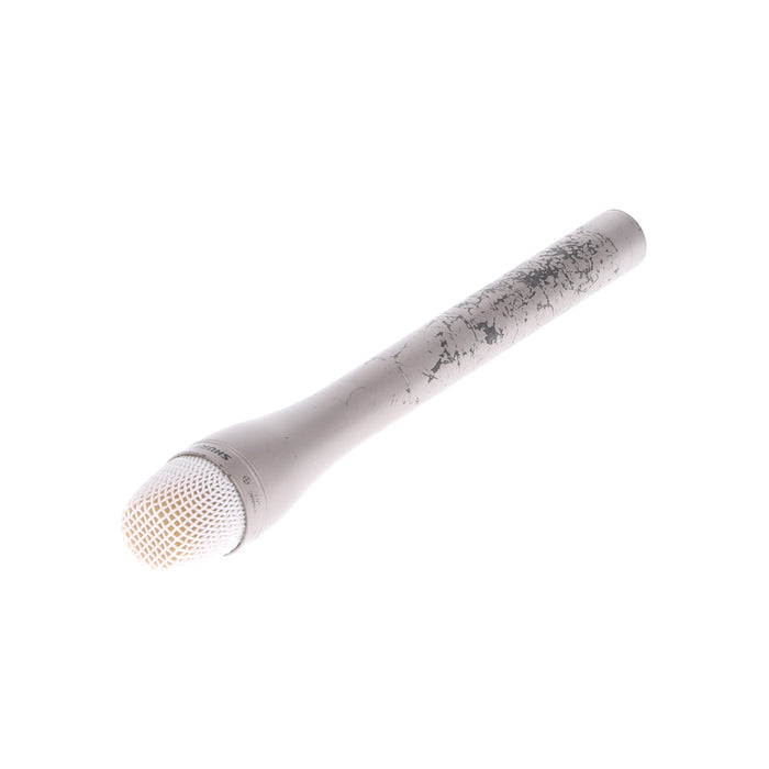 【中古品】SHURE SM63L ダイナミック型インタビューマイクロホン(ロング/シャンパンゴールド)