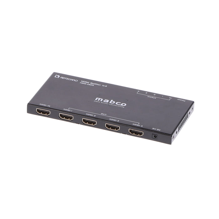 【中古品】ADTECHNO HMS-0104 4K UHD対応 HDMI 4分配器