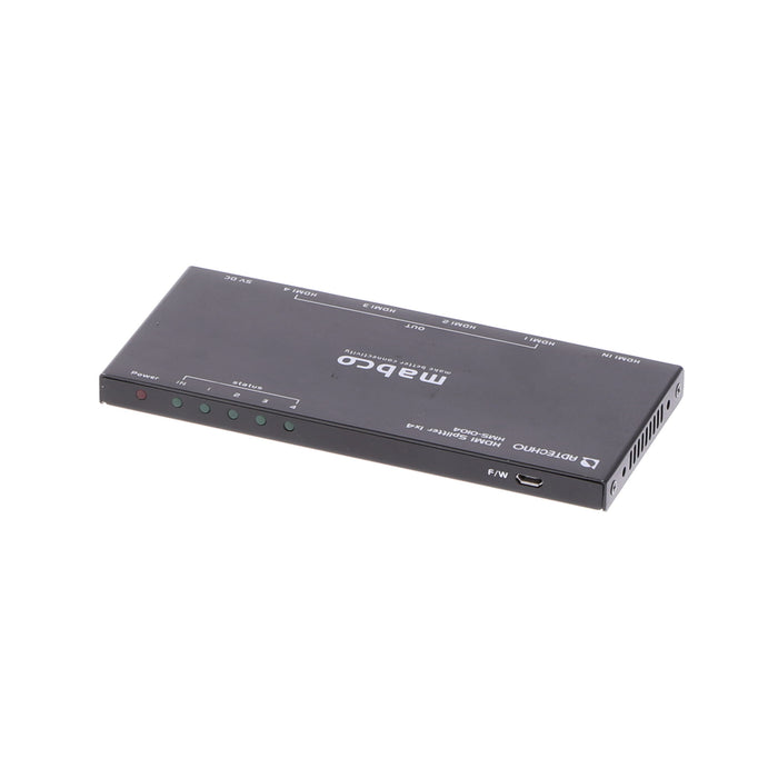 【中古品】ADTECHNO HMS-0104 4K UHD対応 HDMI 4分配器