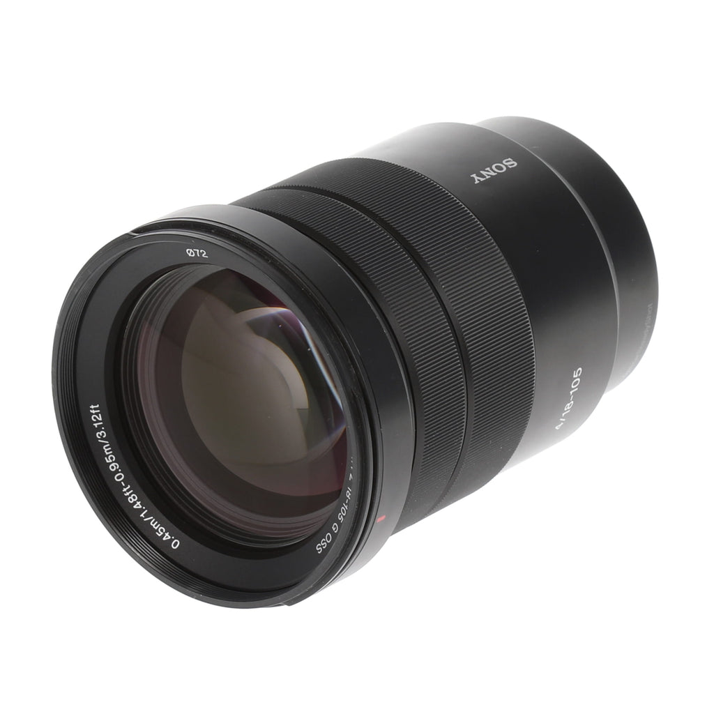 美品　SONY E PZ 18-105mm F4レンズ（SELP18105G) 中古品】SONY SELP18105G E PZ 18-105mm F4 G OSS - 業務用撮影・映像