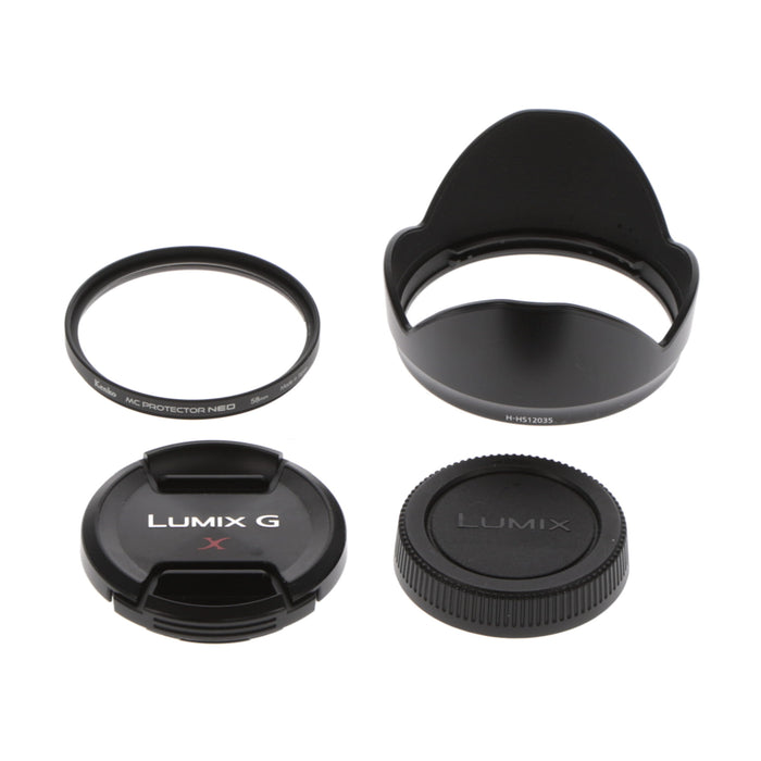 【中古品】Panasonic H-HS12035 LUMIX G X VARIO 12-35mm F2.8 ASPH. POWER O.I.S.