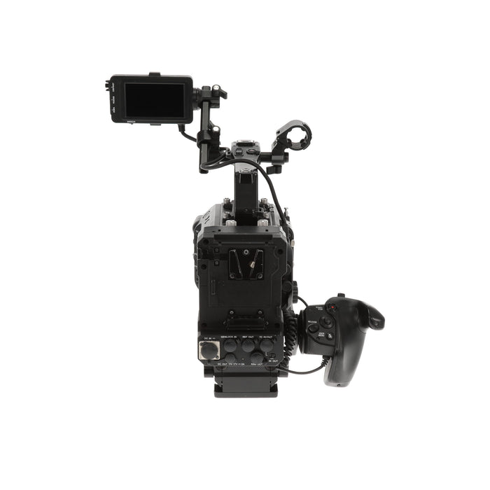 【中古品】SONY PXW-FS7M2 + XDCA-FS7 ＋ VCT-FS7 XDCAMメモリーカムコーダー(ボディのみ)(拡張ユニット/ライトウェイトロッドサポート付属)