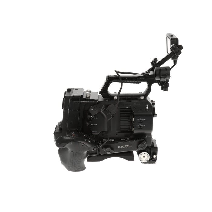 【中古品】SONY PXW-FS7M2 + XDCA-FS7 ＋ VCT-FS7 XDCAMメモリーカムコーダー(ボディのみ)(拡張ユニット/ライトウェイトロッドサポート付属)