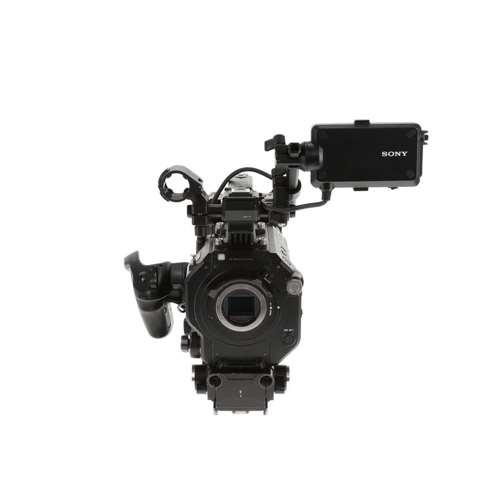【中古品】SONY PXW-FS7M2 + XDCA-FS7 ＋ VCT-FS7 XDCAMメモリーカムコーダー(ボディのみ)(拡張ユニット/ライトウェイトロッドサポート付属)