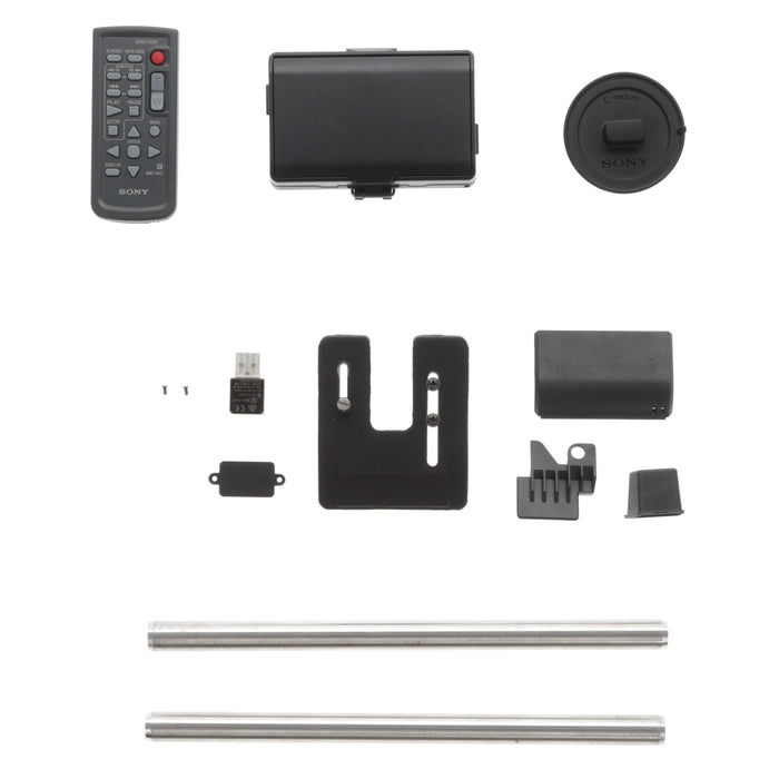 【中古品】SONY PXW-FS7M2 + XDCA-FS7 ＋ VCT-FS7 XDCAMメモリーカムコーダー(ボディのみ)(拡張ユニット/ライトウェイトロッドサポート付属)