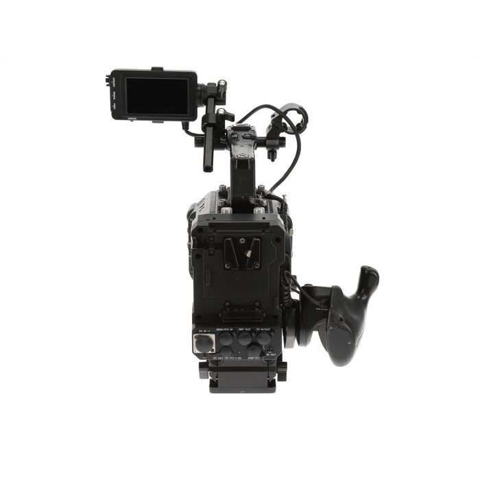 【中古品】SONY PXW-FS7M2 + XDCA-FS7 ＋ VCT-FS7 XDCAMメモリーカムコーダー(ボディのみ)(拡張ユニット/ライトウェイトロッドサポート付属)