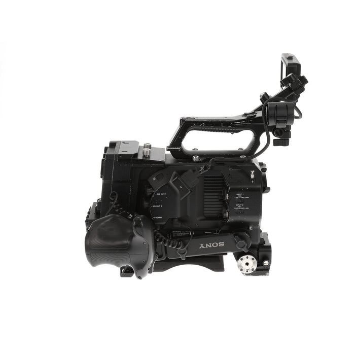 【中古品】SONY PXW-FS7M2 + XDCA-FS7 ＋ VCT-FS7 XDCAMメモリーカムコーダー(ボディのみ)(拡張ユニット/ライトウェイトロッドサポート付属)