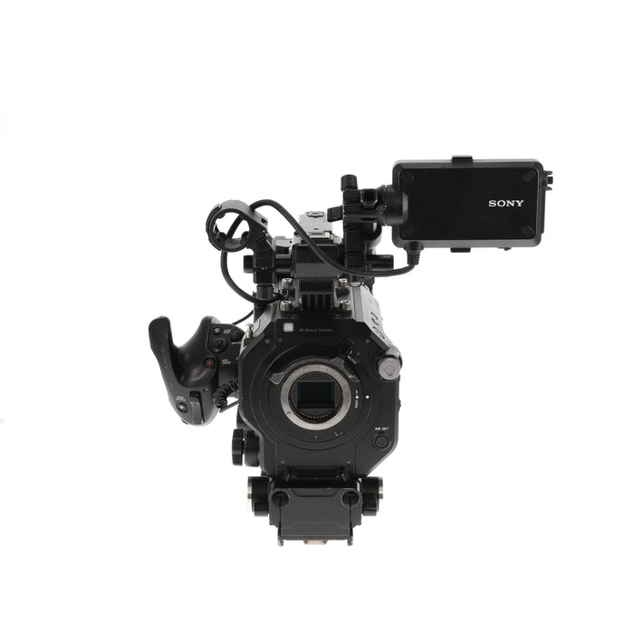 【中古品】SONY PXW-FS7M2 + XDCA-FS7 ＋ VCT-FS7 XDCAMメモリーカムコーダー(ボディのみ)(拡張ユニット/ライトウェイトロッドサポート付属)