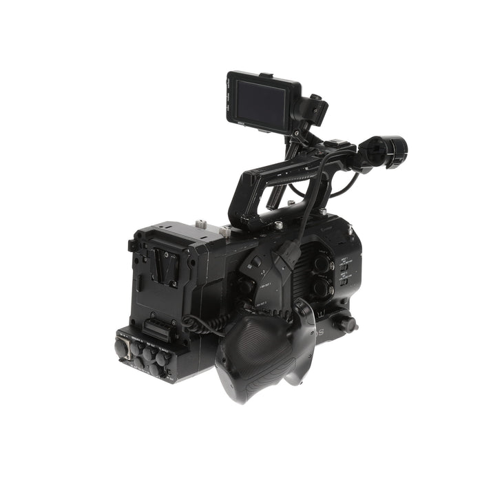 【中古品】SONY PXW-FS7 + XDCA-FS7 XDCAMメモリーカムコーダー(ボディのみ)(拡張ユニット付属)