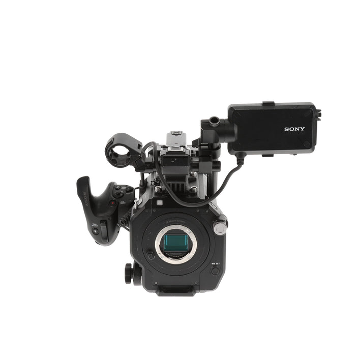 【中古品】SONY PXW-FS7 + XDCA-FS7 XDCAMメモリーカムコーダー(ボディのみ)(拡張ユニット付属)