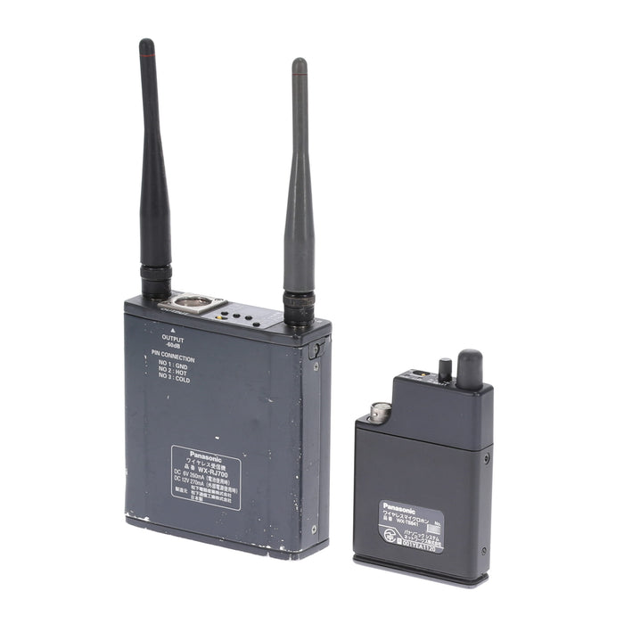【中古品】RAMSA WX-RJ700 ＋ WX-TB841 800MHz帯ENG/EFPワイヤレス送受信機セット