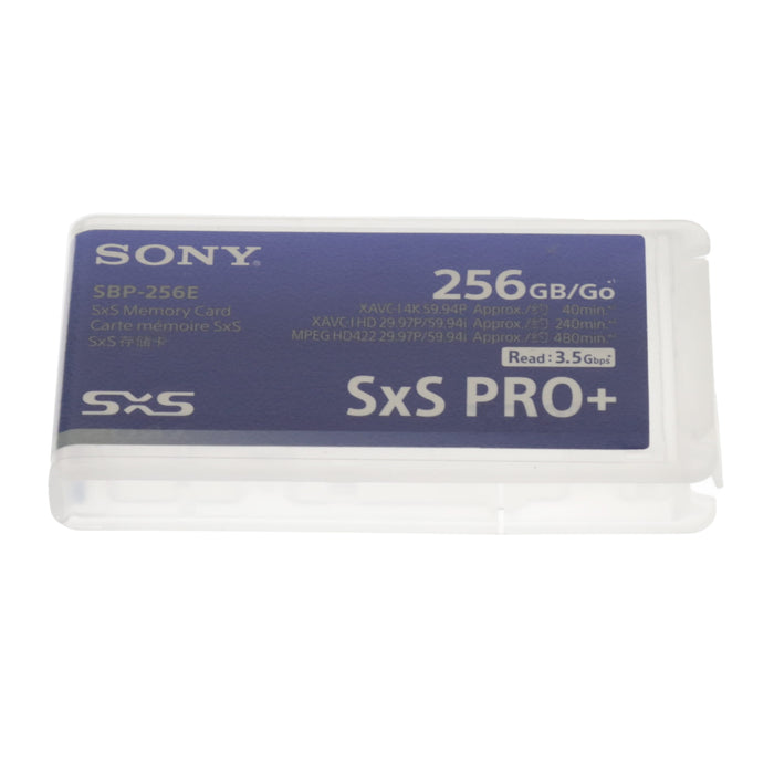 【中古品】SONY SBP-256E SxS PRO+ メモリーカード 256GB