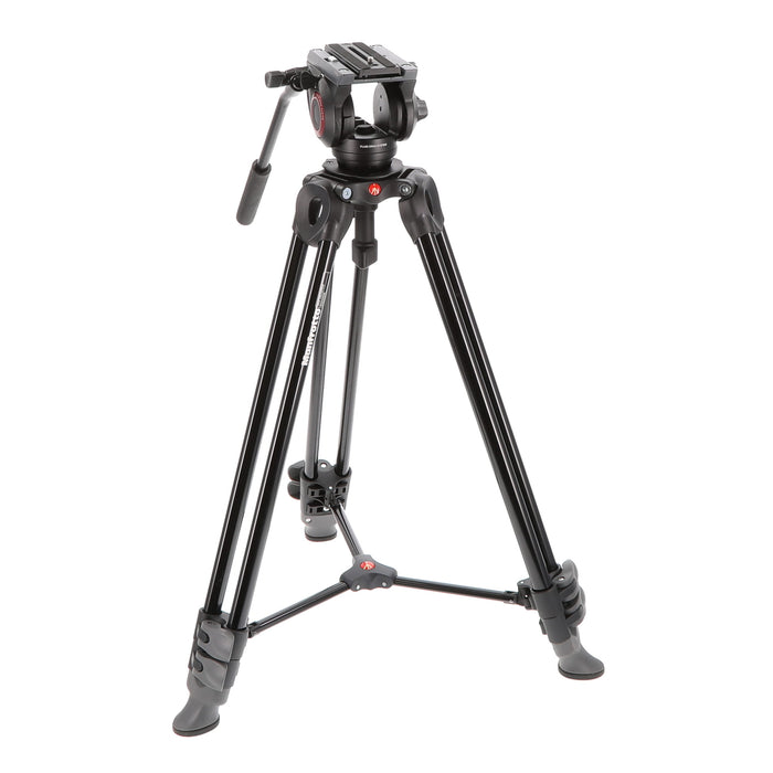 【中古品】Manfrotto MVH500A + MVT502AM 三脚キット