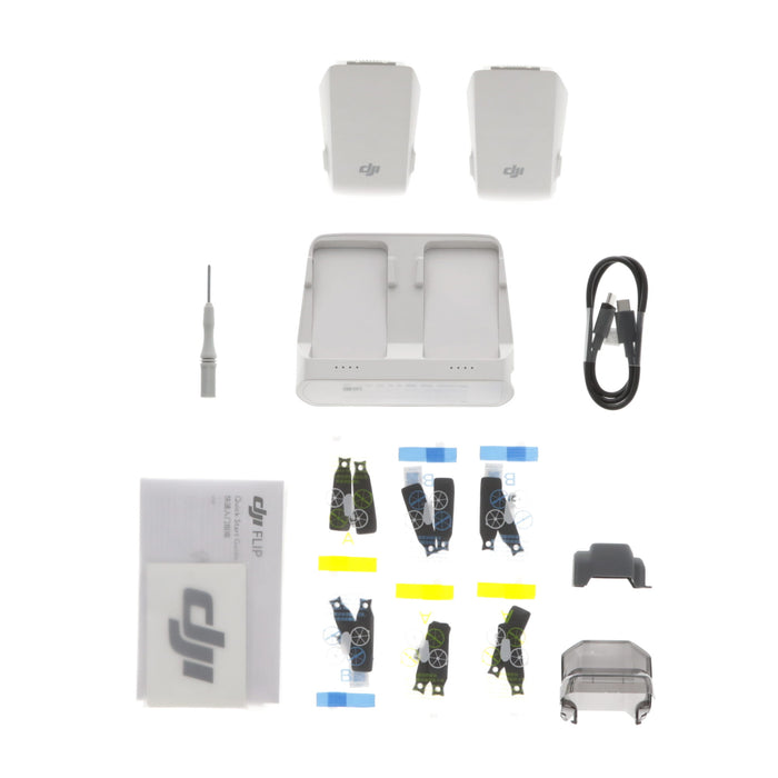 【中古品】DJI WA141C DJI Flip Fly More コンボ(DJI RC 2 付属)[内蔵リモートID対応/事前登録無し]